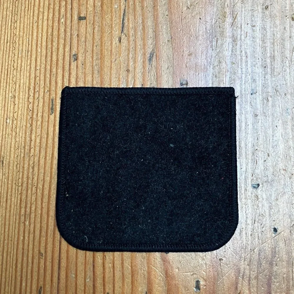 Black Chanel Makeup Cosmetic Pouch